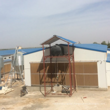 Qingdao prefab steel frame chicken poultry farming house with equipment automatic design